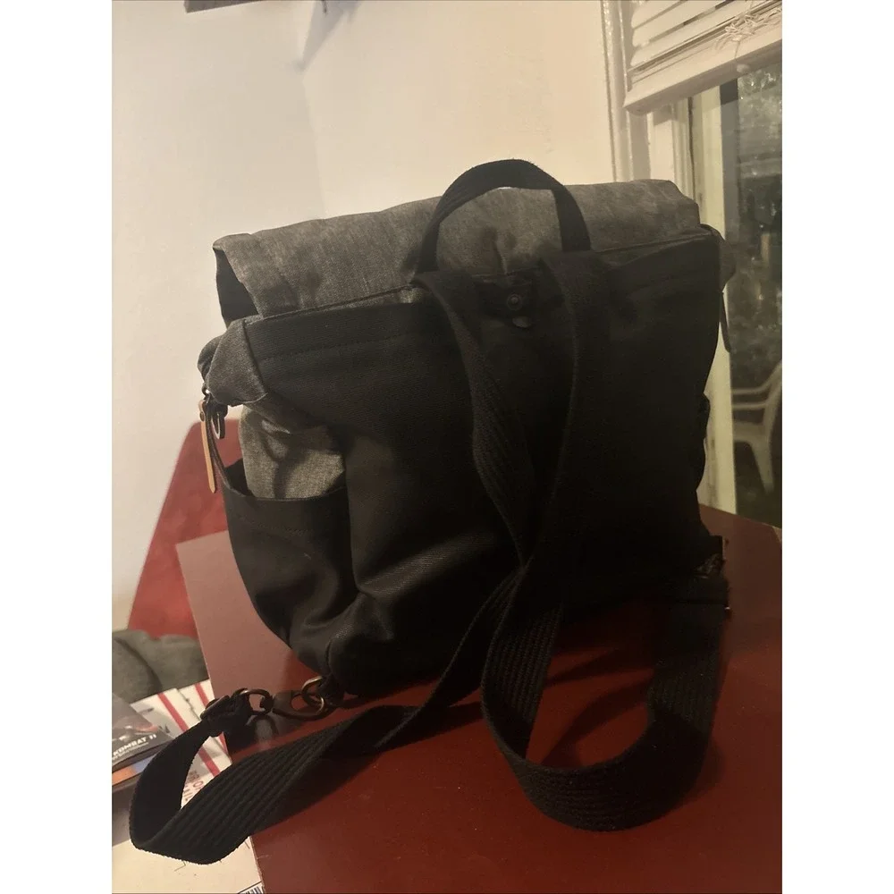 Petunia Pickle Bottom Backpack Diaper Bag With Roll Out Changing Station